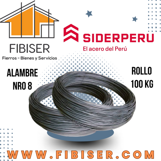 30) ALAMBRE NRO 8 SIDERPERU