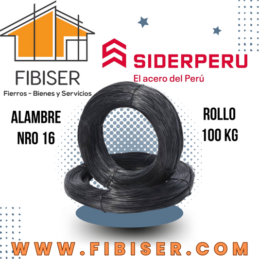 29) ALAMBRE NRO 16 SIDERPERU